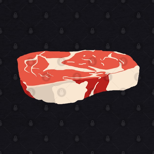 Steak Illustration by ahadden